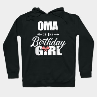 Oma Of The Birthday Girl Matching Family Hoodie